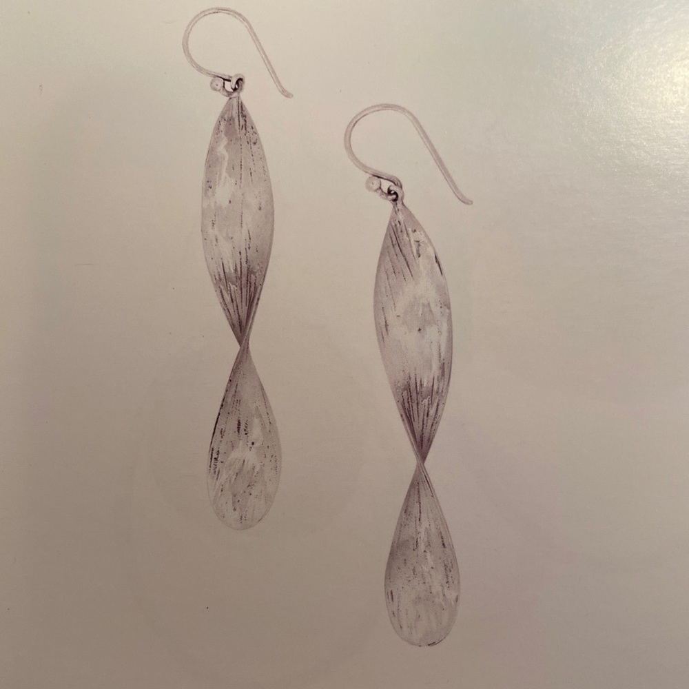 Silpada Ribbon Earrings